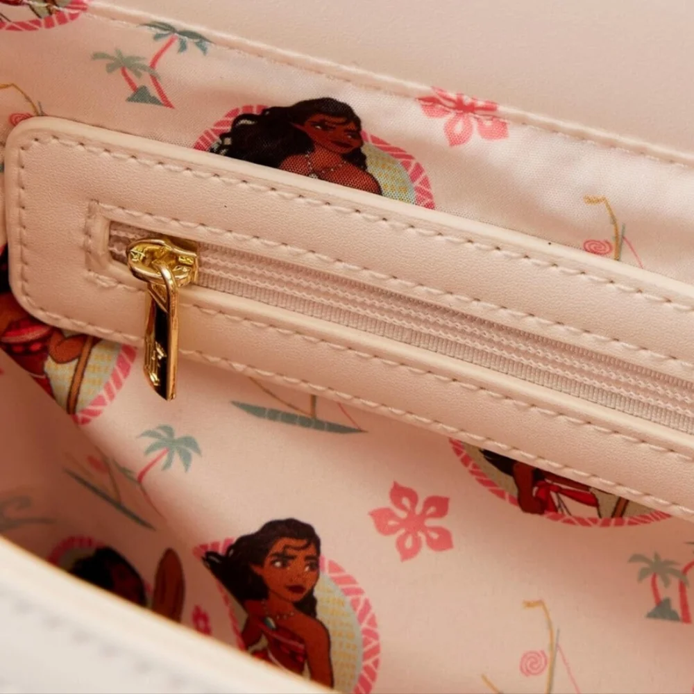 Loungefly Disney Moana Princess CrossBody - Picture 7 of 8